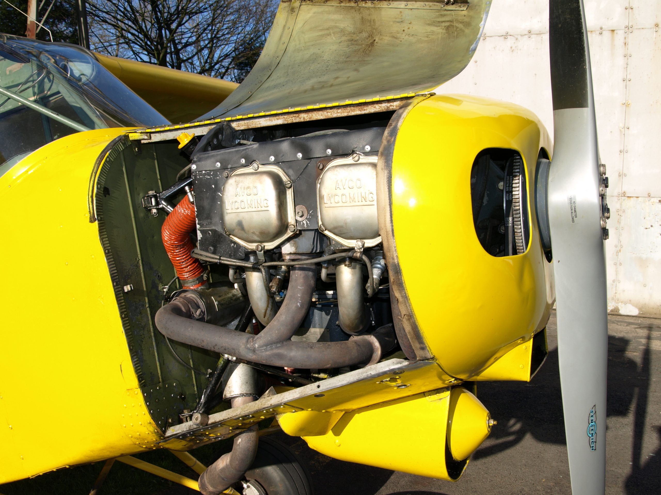 Lycoming O-360 piston aircraft engine